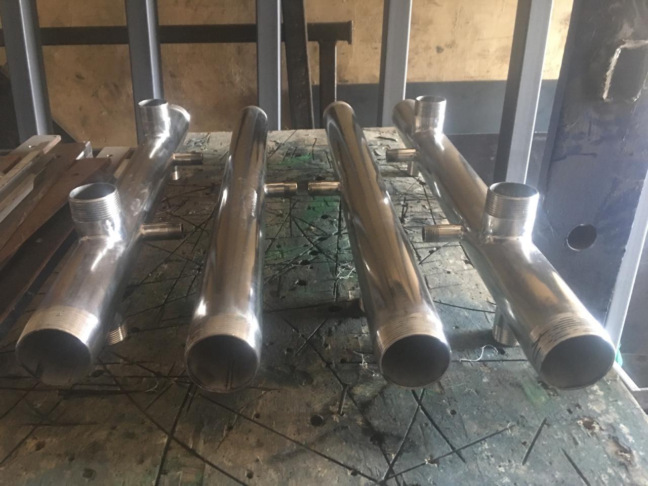Fabrication of stainless steel manifolds