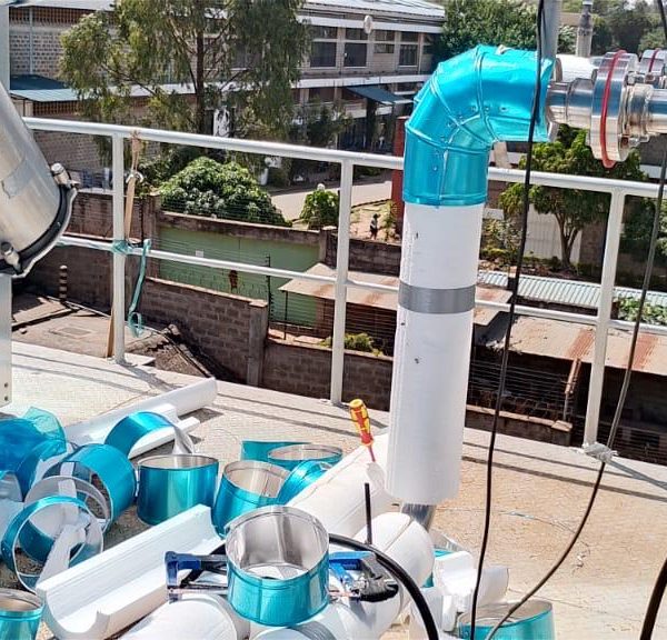 Installation and cladding of stainless steel piping for pre-formed plant.